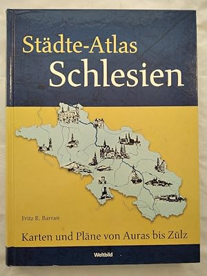 Bild des Verkufers fr Stdte-Atlas Schlesien. zum Verkauf von KULTur-Antiquariat