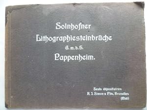 Solnhofener Lithographiesteinbrüche GmbH Pappenheim / Solnhofen (Bayern).