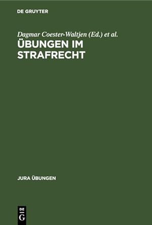 Imagen del vendedor de bungen im Strafrecht. Jura - Juristische Ausbildung. a la venta por Antiquariat Thomas Haker GmbH & Co. KG