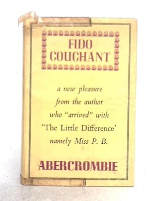 Bild des Verkufers fr Fido Couchant zum Verkauf von World of Rare Books