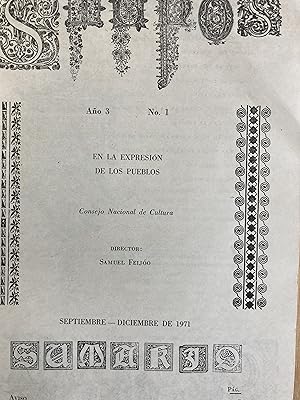 Signos. En la expresion de los pueblos. Sep-Dic. 1971. Ano 3 N° 1.