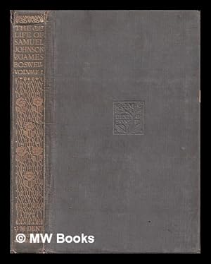 Image du vendeur pour The life of Samuel Johnson, L.L.D. Volume 1 mis en vente par MW Books