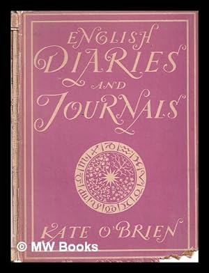 Seller image for English diaries and journals / [by] Kate O'Brien for sale by MW Books
