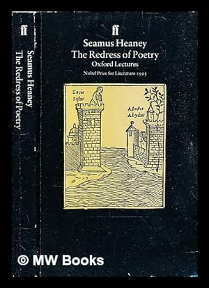 Imagen del vendedor de The redress of poetry : Oxford lectures / Seamus Heaney a la venta por MW Books