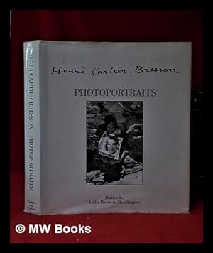 Bild des Verkufers fr Photoportraits / Henri Cartier-Bresson; preface by Andr Pieyre de Mandiargues zum Verkauf von MW Books