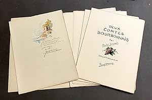 Deux contes bourbonnais. Illustrations de Paul Devaux.