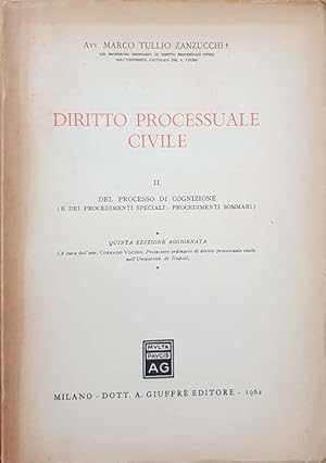 Diritto processuale civile II