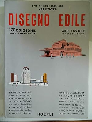 Immagine del venditore per DISEGNO EDILE 13� Edizione rifatta ed ampliata venduto da Historia, Regnum et Nobilia