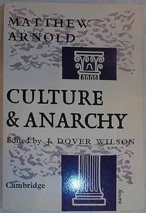 Seller image for Culture and Anarchy: Landmarks in the History of Education for sale by Hanselled Books