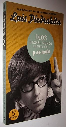 Seller image for DIOS HIZO EL MUNDO EN SIETE DIAS. Y SE NOTA for sale by UNIO11 IMPORT S.L.