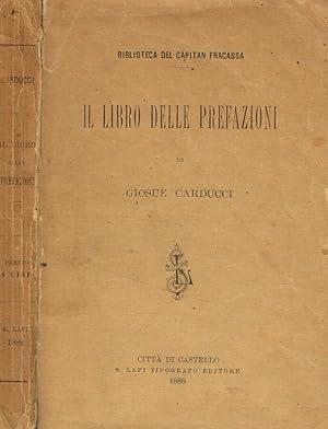 Seller image for Il libro delle prefazioni for sale by Biblioteca di Babele