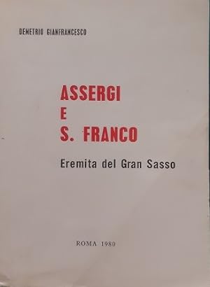 ASSERGI E S. FRANCO EREMITA DEL GRAN SASSO,