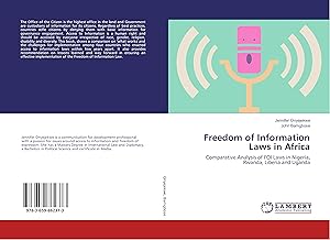 Imagen del vendedor de Freedom of Information Laws in Africa a la venta por moluna