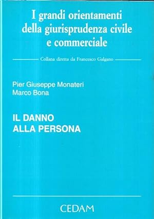 Seller image for Il danno alla persona for sale by Messinissa libri