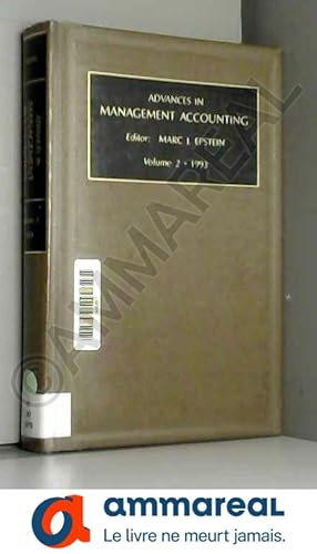 Seller image for Advances in Management Accounting for sale by Ammareal