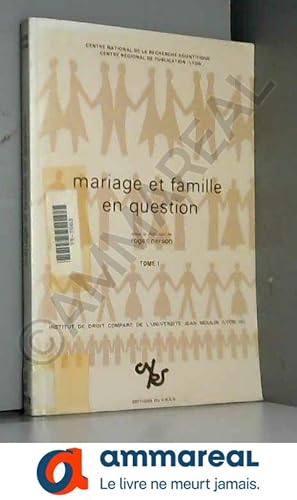 Imagen del vendedor de Mariage et Famille en Question a la venta por Ammareal