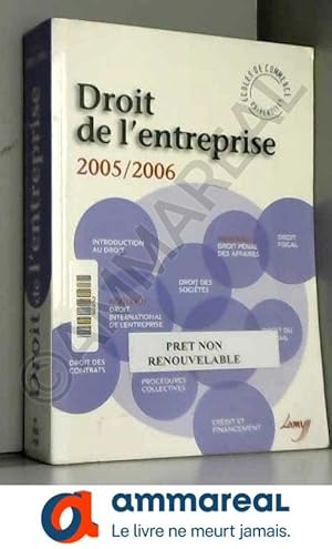 Image du vendeur pour Droit de l'entreprise : L'essentiel pour comprendre le droit mis en vente par Ammareal