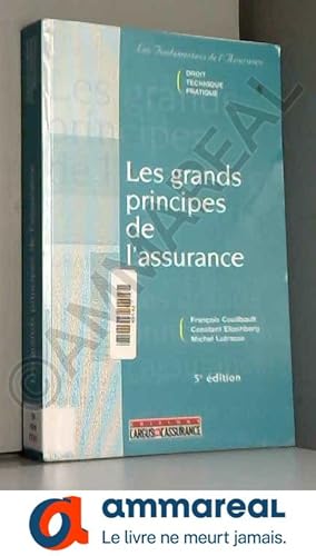 Image du vendeur pour Les Grands Principes de l'assurance (5e dition) mis en vente par Ammareal