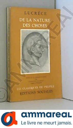 Image du vendeur pour De la nature des choses - collection les classiques du peuple mis en vente par Ammareal