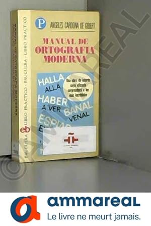 Bild des Verkufers fr Manual de ortografa moderna. zum Verkauf von Ammareal