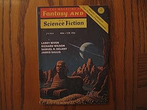 Image du vendeur pour The Magazine of Fantasy and Science Fiction June 1971 Vol. 40 No. 6 mis en vente par Clarkean Books