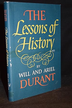 Imagen del vendedor de The Lessons of History a la venta por Burton Lysecki Books, ABAC/ILAB