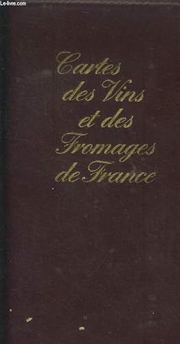 Imagen del vendedor de Carte des vins et des fromages de France a la venta por Le-Livre