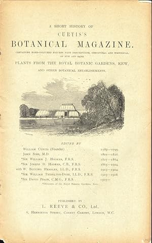 A Short History of Curtis's Botanical Magazine