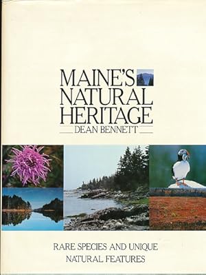 Bild des Verkufers fr Maine's Natural Heritage: Rare Species and Unique Natural Features zum Verkauf von Bookshelf of Maine