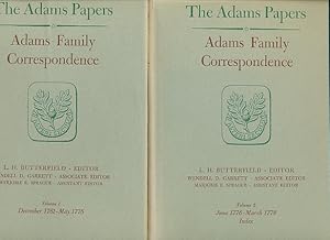 Image du vendeur pour The Adams Family Correspondence [Volumes I and II] mis en vente par Bookshelf of Maine