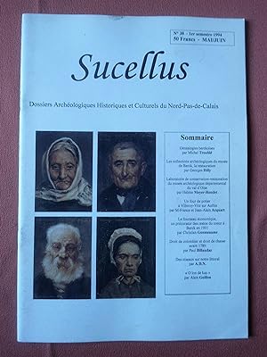 Seller image for Sucellus , N 38 - 1er semestre 1994 - Dossiers Archologiques Historiques et Culturels du Nord Pas de Calais for sale by Benot HENRY