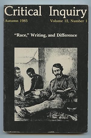 Seller image for Critical Inquiry, Autumn 1985: "Race," Writing, and Difference for sale by Attic Books (ABAC, ILAB)