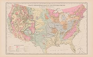 Seller image for Gray's Geological Map of the United States for sale by Art Source International Inc.