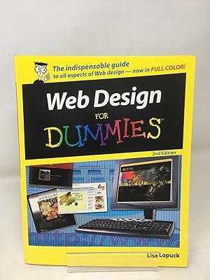 Imagen del vendedor de Web Design For Dummies a la venta por Cambridge Recycled Books