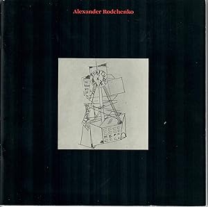 Seller image for Alexander Rodchenko for sale by Robin Bledsoe, Bookseller (ABAA)
