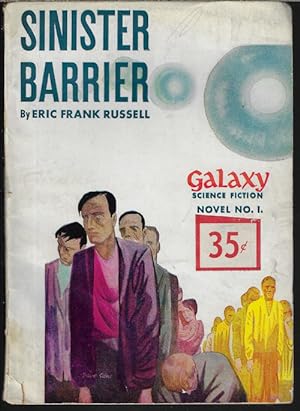 Seller image for SINISTER BARRIER: Galaxy Science Fiction Novel #1 for sale by Books from the Crypt