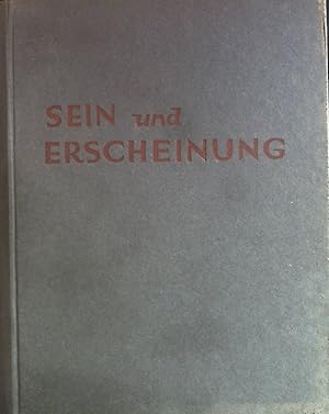 Seller image for Sein und Erscheinung II. Teil Seinlehre in Glaube und Wissenschaft. for sale by books4less (Versandantiquariat Petra Gros GmbH & Co. KG)