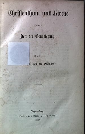 Bild des Verkufers fr Christentum und Kirche in der Zeit der Grundlegung. zum Verkauf von books4less (Versandantiquariat Petra Gros GmbH & Co. KG)