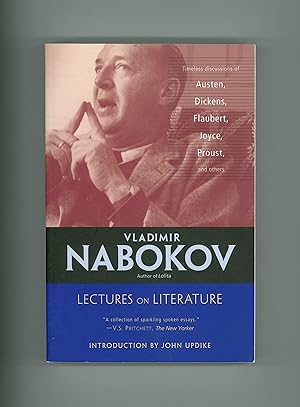 Immagine del venditore per Vladimir Nabokov, Lectures on Literature. Introduction by John Updike. Containing Essays on Jane Austin, James Joyce, Dickens, Proust, Kafka etc. Edited by Fredson Bowers. Softcover Book Published by Harcourt in its Harvest Imprint , 1982. venduto da Brothertown Books