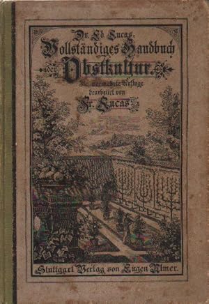 Seller image for Vollstndiges Handbuch der Obstkultur. for sale by Versandantiquariat Boller