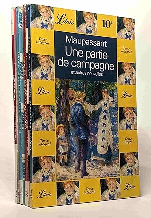 Image du vendeur pour Miss Harriet | Le Horla | Une partie de campagne | Boule de suif mis en vente par crealivres