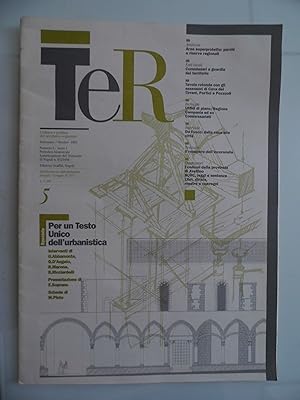 Immagine del venditore per TER Cultura e Politica del Territorio Regionale Settembre - Ottobre 1993 venduto da Historia, Regnum et Nobilia