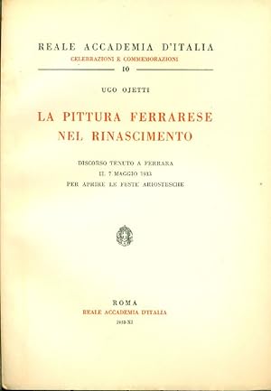 Seller image for La pittura ferrarese nel Rinascimento for sale by Studio Bibliografico Marini