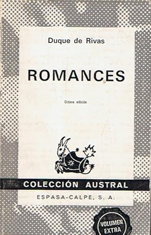 Seller image for ROMANCES for sale by Librera Torren de Rueda