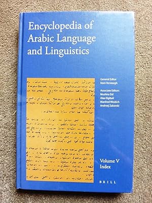 Imagen del vendedor de Encyclopedia of Arabic Language and Linguistics: Vol. 5 a la venta por Lacey Books Ltd