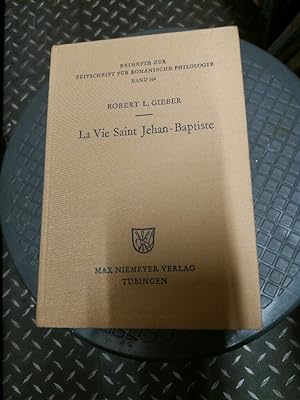 Seller image for La Vie Saint Jehan-Baptiste. for sale by Plurabelle Books Ltd