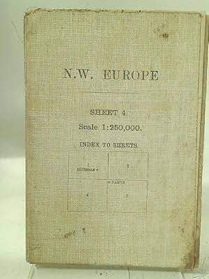 Bild des Verkufers fr N.W. Europe: Sheet 4 zum Verkauf von World of Rare Books
