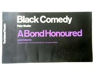 Bild des Verkufers fr National Theatre Programme Black Comedy & A Bond Honoured zum Verkauf von World of Rare Books