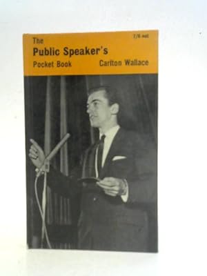 Bild des Verkufers fr The Public Speakers Pocket Book. zum Verkauf von World of Rare Books