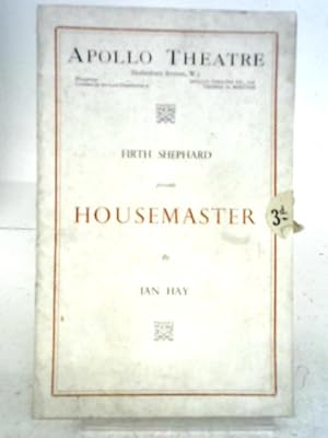 Imagen del vendedor de Housemaster (Programme) a la venta por World of Rare Books